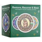 Restore Recover Rest Kit Mini Sampler .75 Oz by Badger Balm