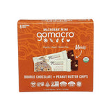 MacroBar Minis Double Chocolate Peanut Butter Chip 8 Count by Gomacro