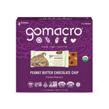 MacroBar Peanut Butter Chocolate Chip 4 Count by Gomacro