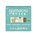 Organic Coconut Almond Butter Chocolate Chip Bars 4 Count by Gomacro