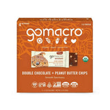 MacroBar Double Chocolate Peanut Butter Chip 4 Count by Gomacro