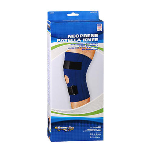 A) Functional knee brace (Free Knee®, Salvapé, made of neoprene with
