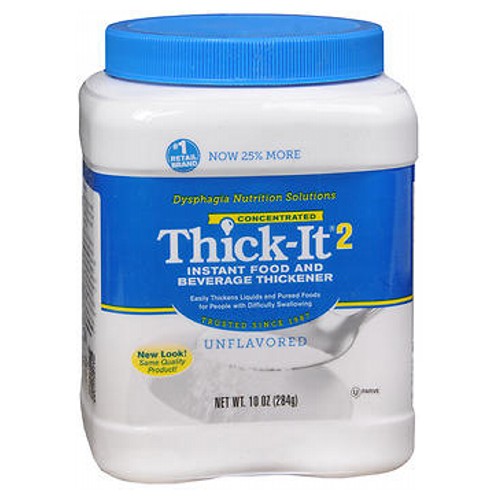 Thick It 2 Food and Beverage Thickener, Instant, Concentrated, Unflavored - 10 oz