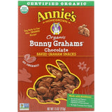 Organic Bunny Grahams Chocolate 7.5 Oz by Annie's Homegrown