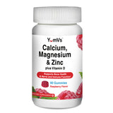 Calcium, Magnesium, & Vitamin D 90 Gummies by Yum-V's