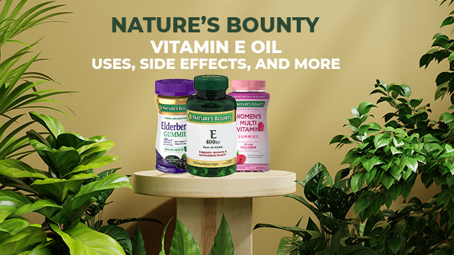 Nature's Bounty Vitamin E Oil  - Uses, Side Effects, and More