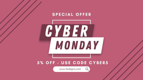 Cyber Monday Preview: Exclusive Online Offers You Can’t Miss at HerbsPro