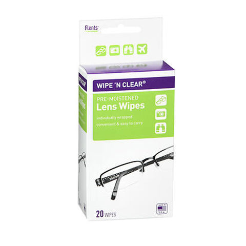 Flents, Wipe N Clear Premoistened Tissues, 20 each