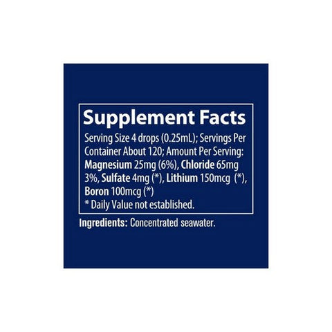 Trace Minerals, Optimal-Ph Unflavored, 1 oz Trace Minerals