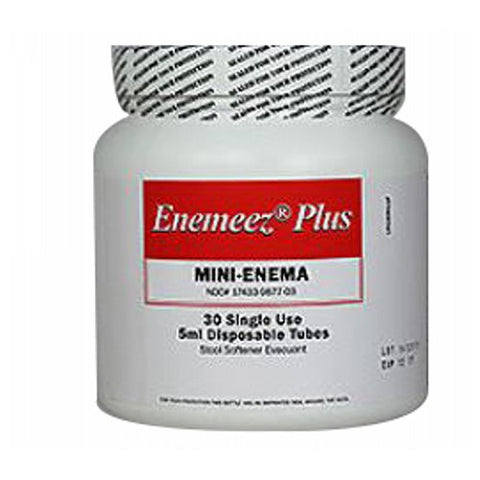 Enemeez, Plus Mini Enema With Anesthetic, 30 Count