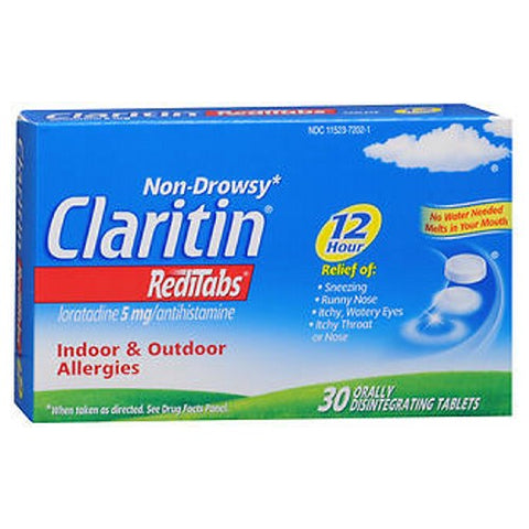 Claritin, 12 Hour Allergy Reditabs, 5 mg, 30 tabs