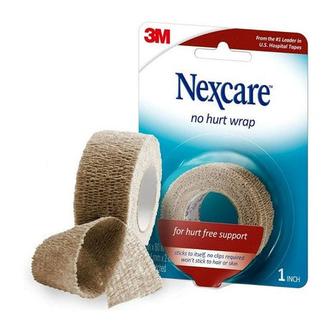 Nexcare, No Hurt Wrap 1 In X 80 Inch Unstretched, 1 Count