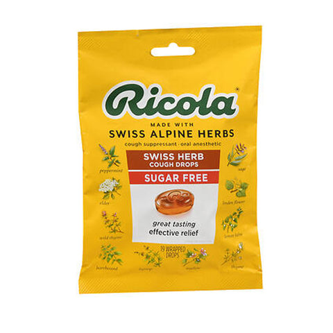 Ricola, Cough Suppressant, 19 Drops