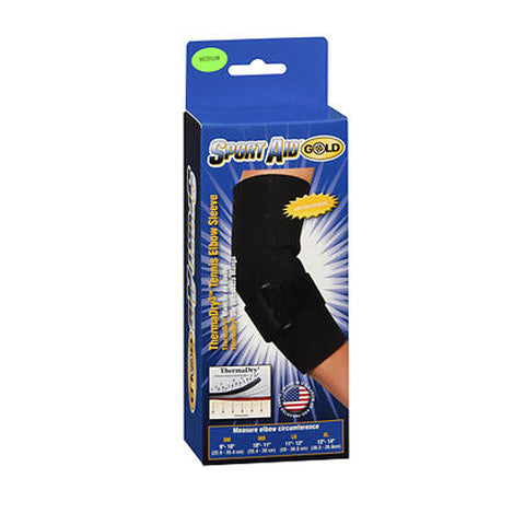 Scott Specialties, Elbow Tennis Sleeve Therma-Dry S-A Gold, Medium 1 each