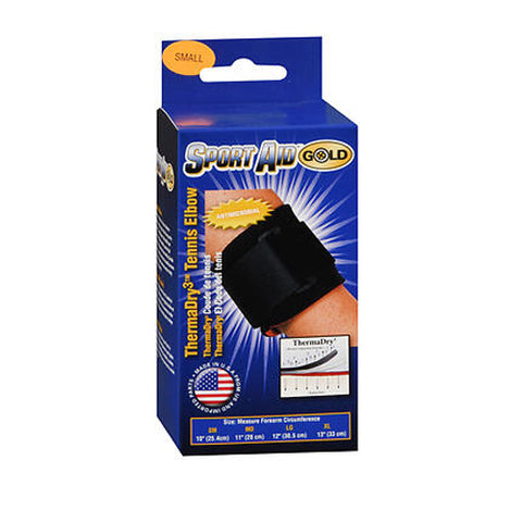 Scott Specialties, Elbow Tennis Thermadry S-A Gold Small, SMALL 1 each