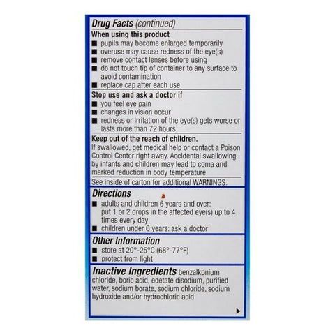 Alcon, Naphcon A Eye Allergy Relief Drops, 15 ml