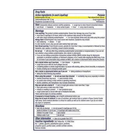 Vicks, Nyquil Cold And Flu Liquicaps, 16 Count Vicks