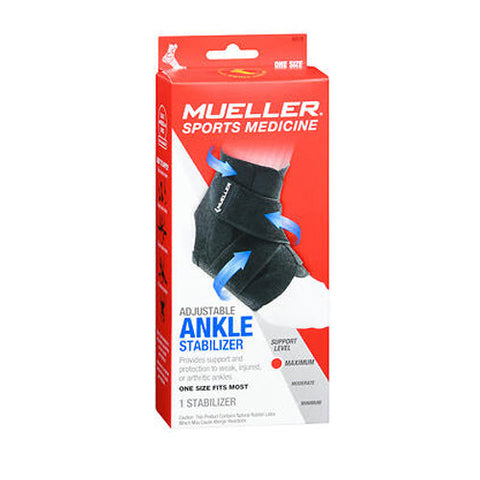 Mueller, Sports Medicine Adjustable Ankle Stabilizer Maximum, 1 Each Mueller