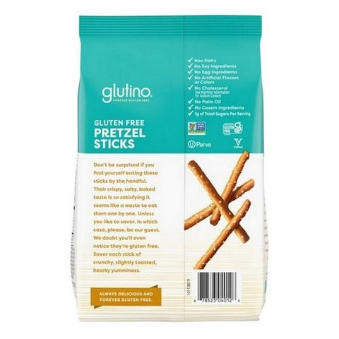 Glutino, Pretzel Sticks, 8 Oz(Case Of 12)