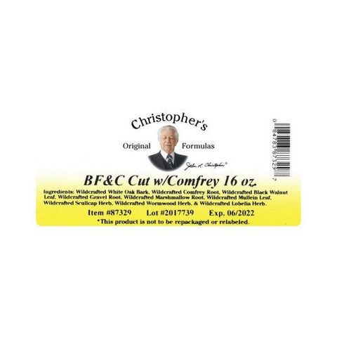 Dr. Christophers Formulas, Original Formulas Bf And C Cut Powder With Comfrey, 16 oz Dr. Christophers Formulas