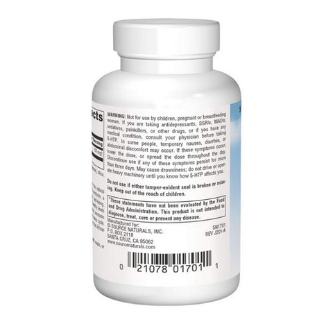 Source Naturals, 5-HTP, 50 mg, 60 caps