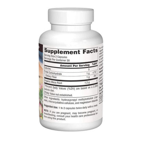 Source Naturals, Maca Lift Vegetarian Capsule, 600 mg, 60 vcaps Source Naturals