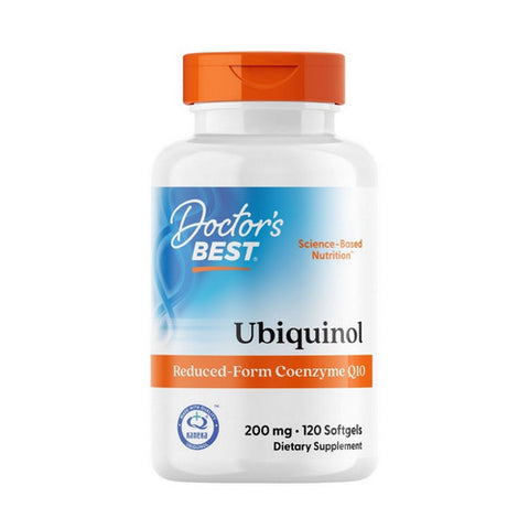 Doctors Best, Ubiquinol Featuring Kanekas QH, 200 mg, 120 Softgels