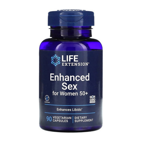 Life Extension, Advanced Natural Sex For Women 50 Plus, 90 Vcaps