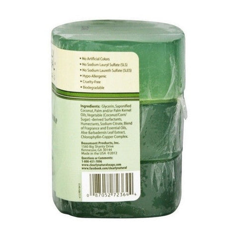 Clearly Natural, Essentials Glycerin Bar Soap Aloe Vera, 12 Oz (Pack Of 3) Clearly Natural