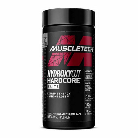 Muscletech, Hydroxycut Hardcore Elite, 100 CAPS