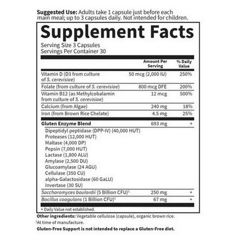 Garden of Life, Immune Balance, Gluten Freeze 90 vcaps