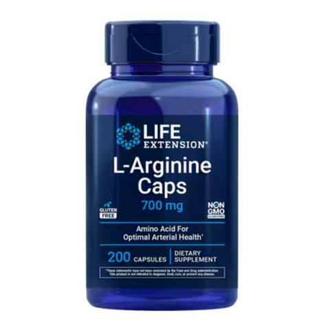 Life Extension, L-Arginine, 700 mg, 200 vcaps Life Extension