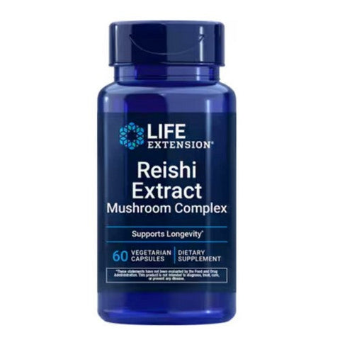 Life Extension, Reishi Extract Mushroom Complex, 60 Veg Caps Life Extension