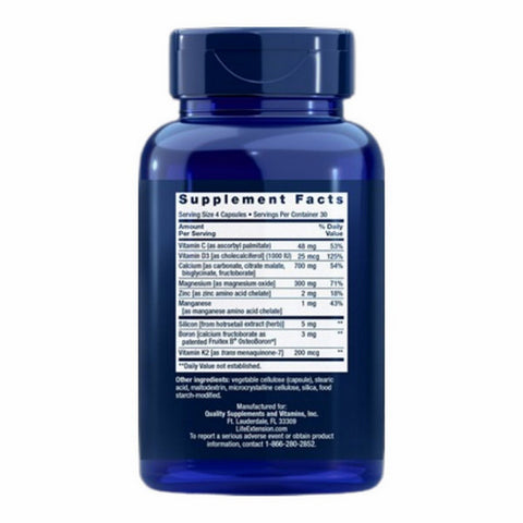 Life Extension, Bone Restore with Vitamin K2, 120 Caps