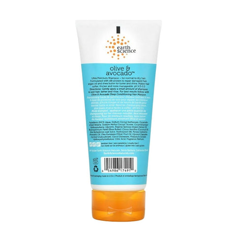 Earth Science, Olive and Avocado Deep Conditioning Shampoo, 6 OZ Earth Science