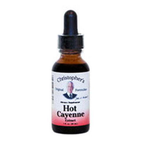 Dr. Christophers Formulas, Hot Cayenne Extract, 180000 HU, 1 oz