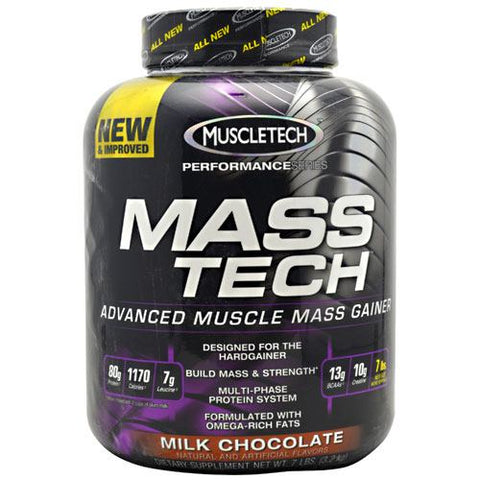 Muscletech, Mass Tech Performance Series, Milk Chocolate 7 lbs