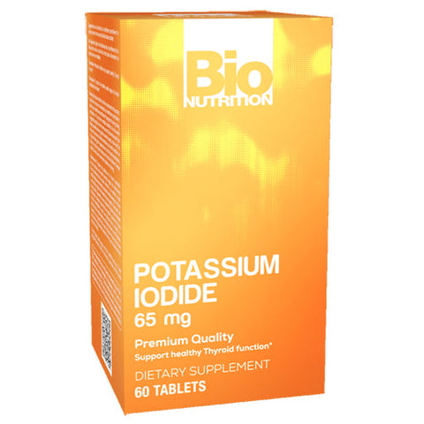 Bio Nutrition Inc, Potassium Iodide, 65 Mg, 60 Tabs Bio Nutrition Inc