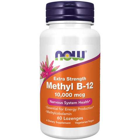 Now Foods, Methyl B-12, 10,000 MCG, 60 LOZENGES