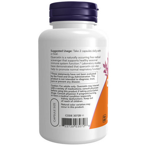 Now Foods, Quercetin, 500 Mg, 100 Veg Caps