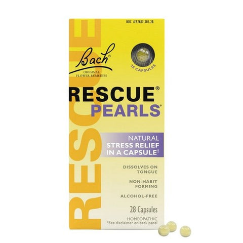 Bach, Rescue Pearls, 28 Caps Bach