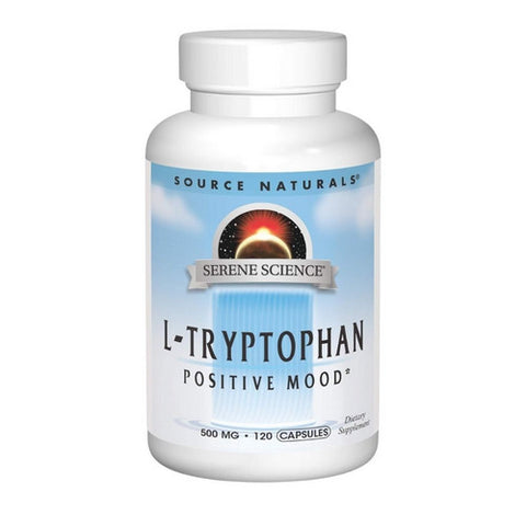 Source Naturals, Serene Science Label L-Tryptophan, 500mg, 120 Caps