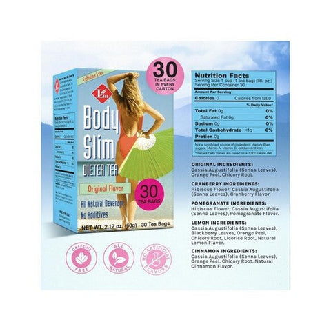 Uncle Lees Teas, Body Slim Dieter Tea Pomegranate, 30 Bags Uncle Lees Teas