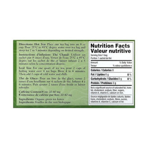 Uncle Lees Teas, Organic Green Tea, 40 Bags Uncle Lees Teas