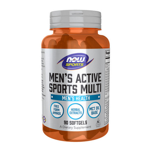 Now Foods, Men's Active Sports Multi, 90 sgels