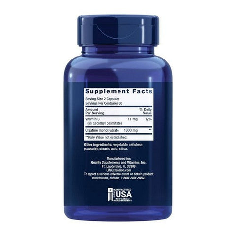 Life Extension, Creatine Capsules, 120 Vcaps Life Extension