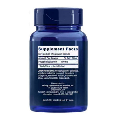 Life Extension, PS Caps, 100 mg, 100 Vcaps Life Extension