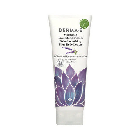 Derma e, Vitamin E Lavender-Neroli Therapeutic Shea Body Lotion, 8 Oz Derma e