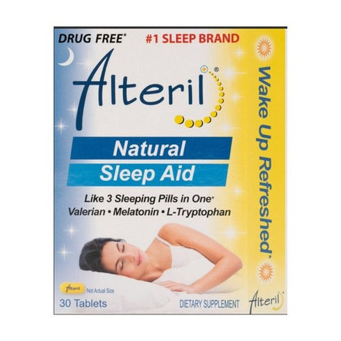 Alteril, All Natural Sleep Aid, 30 Tabs Alteril