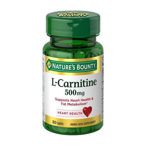 Nature's Bounty, L-Carnitine, 500 Mg, 30 Caps Nature's Bounty